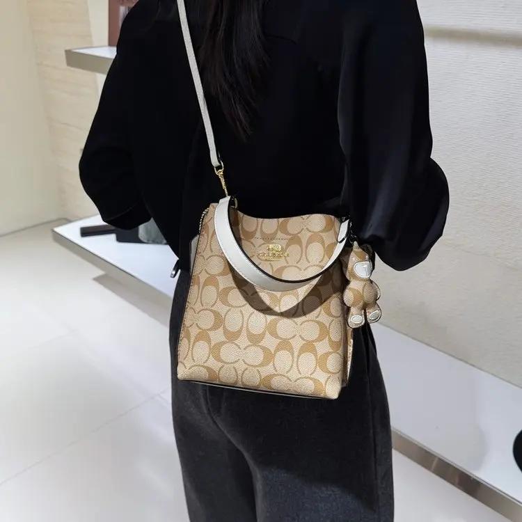Sac à langer unique rétro vintage pour femme, sac bandoulière de luxe de marque célèbre