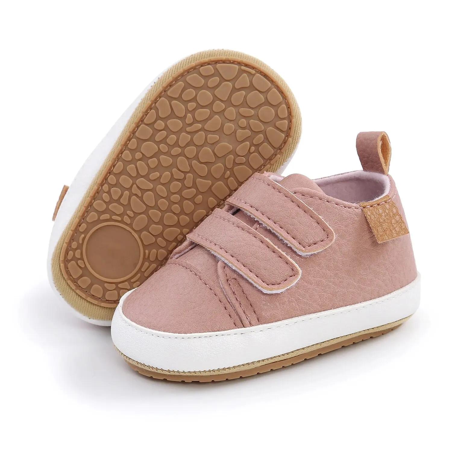 MRovior-Chaussures classiques unisexes en cuir PU pour bébé garçon et fille, mocassins pour les prem