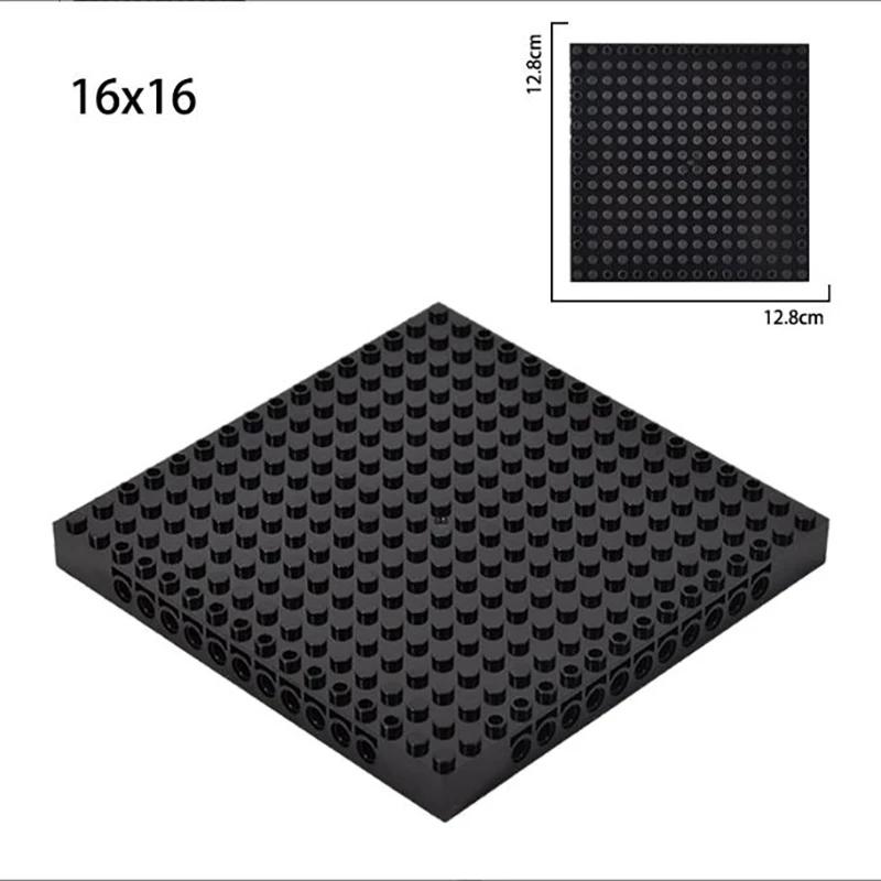 Bloc de construction d'art Pixel, plaque inférieure 65803, brique 16x16, partie Compatible 98138 pix