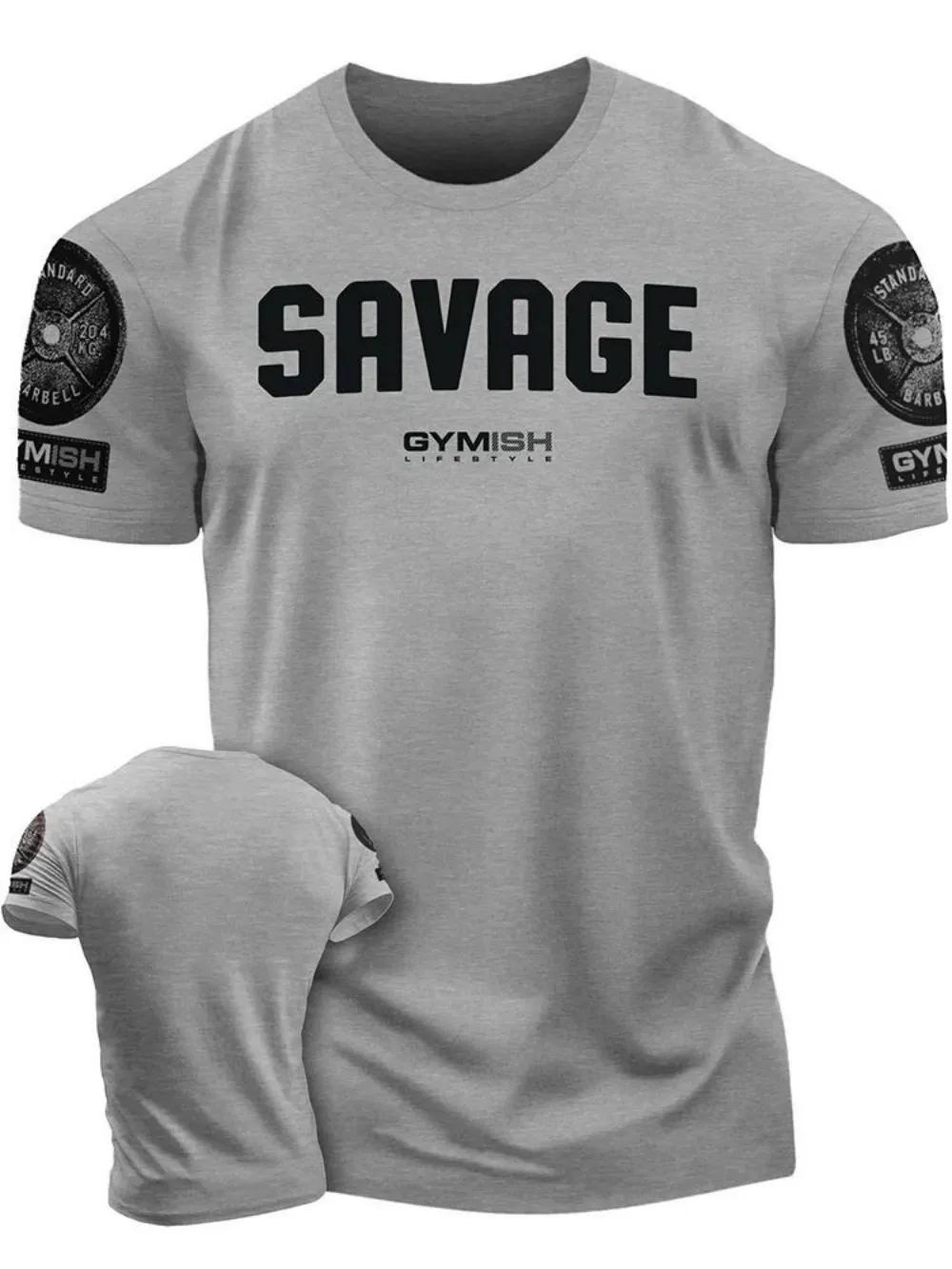 Été nouveau Adrenaline Power Workoout gymnase hommes respirant col rond T-shirt de haute qualité let