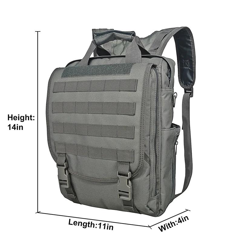 Sac à dos pour ordinateur portable Molle, sacs DulMessenger, sac banane, ceinture, épaule, camping, 