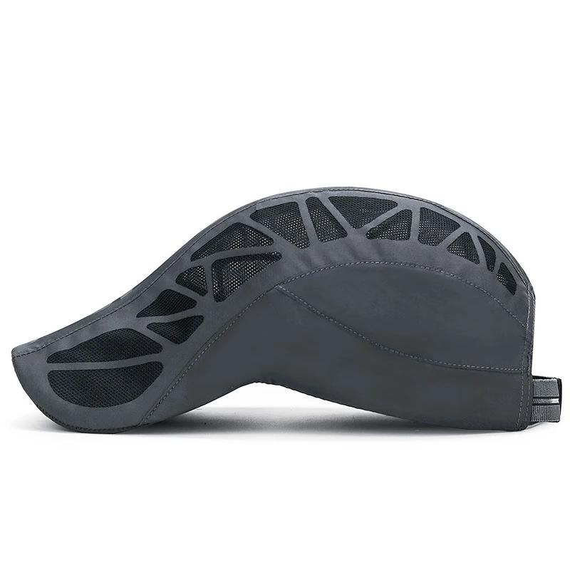 Nouveau Sport d'été lettre avant chapeau hommes respirant maille parasol séchage rapide en plein air