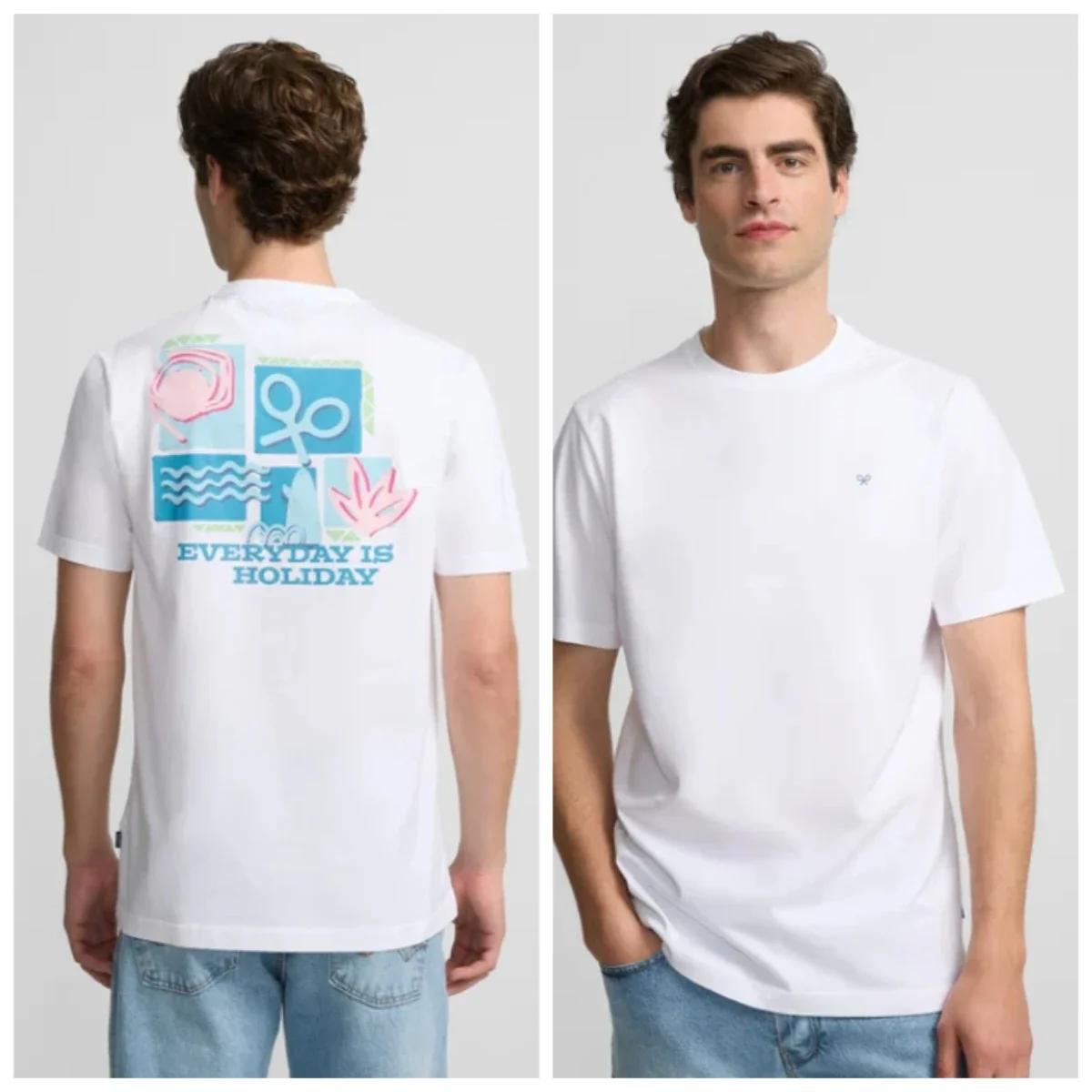 Été Silbon lettre impression hommes et femmes T-Shirt réfléchissant haut nouveau confortable sport F