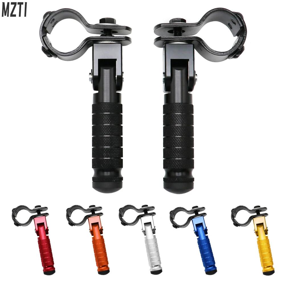 Pince de 22-27/30-35mm, pièce de moto en aluminium CNC, pédales universelles, repose-pieds pliés, mo