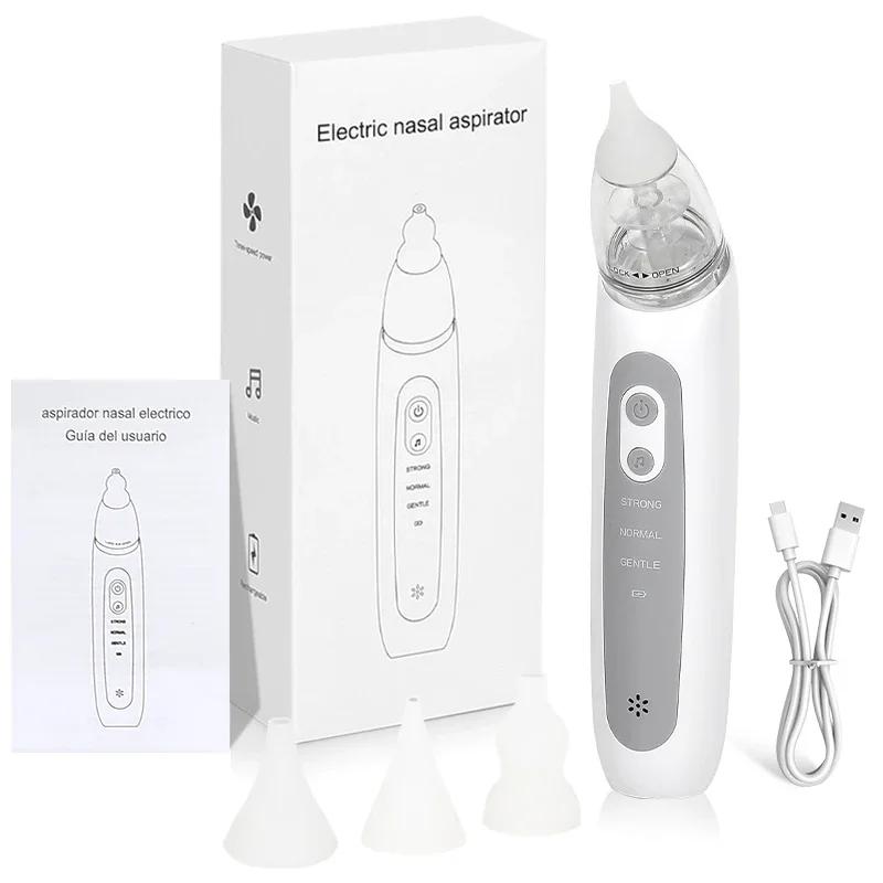Aspirateur nasal pour bébé, aspirateur nasal électrique pour tout-petit, aspirateur nasal automatiqu