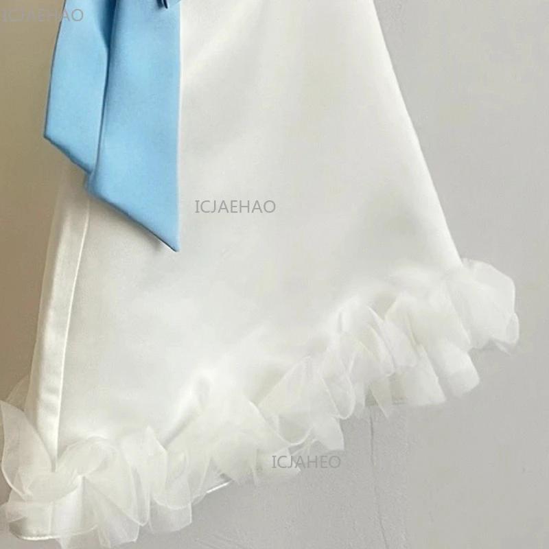 Nouvelle Robe de Princesse pour Filles, Jupe Évasée, Tenue de Cérémonie Mignonne et Élégante pour En
