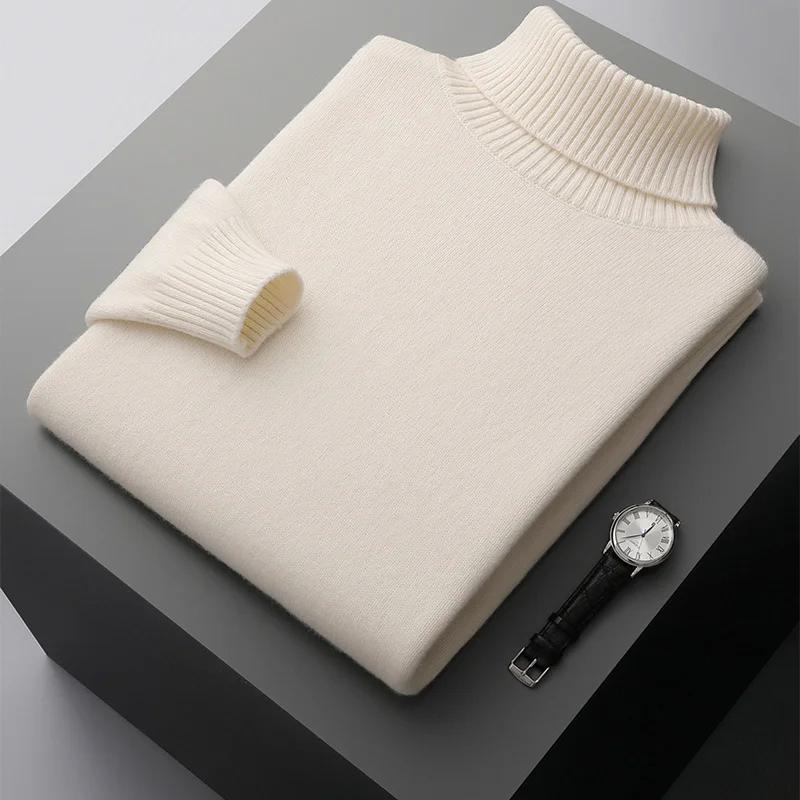 MVLYFLRT hommes pull automne et hiver nouveau pull en cachemire 100% Pure laine tricot pull mode hau