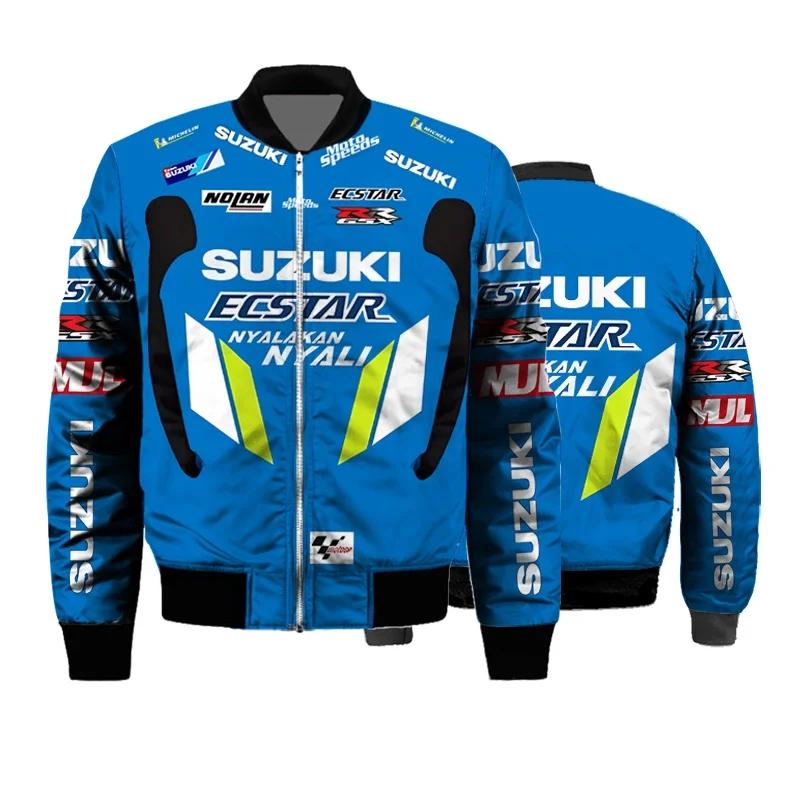 Manteau épais imprimé en 3D pour sports de plein air, le plus vendu, Suzuki, vêtements de cyclisme q