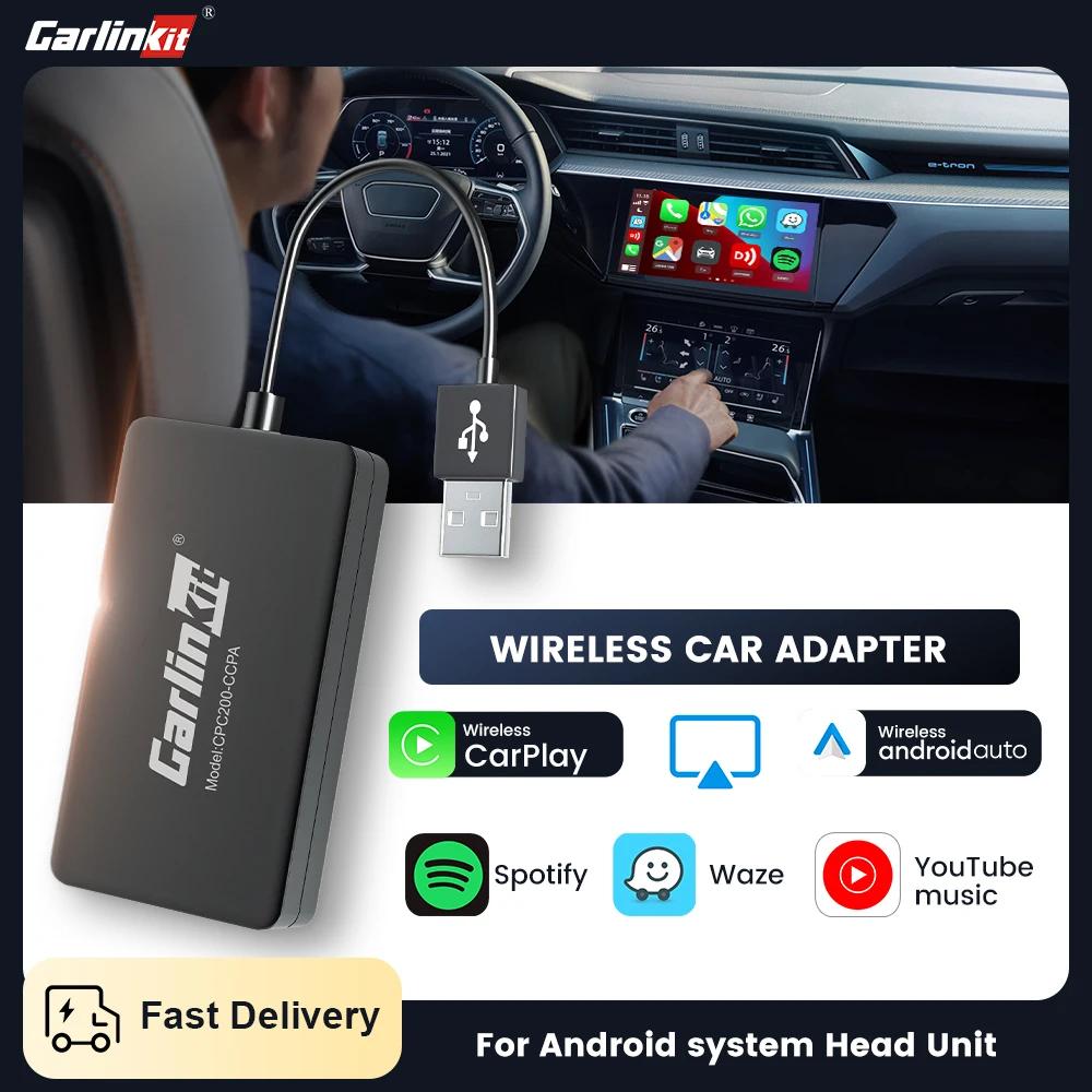 Carlinkit CCPA sans fil Android Auto adaptateur CarPlay sans fil miroir d'écran pour modifier le sys