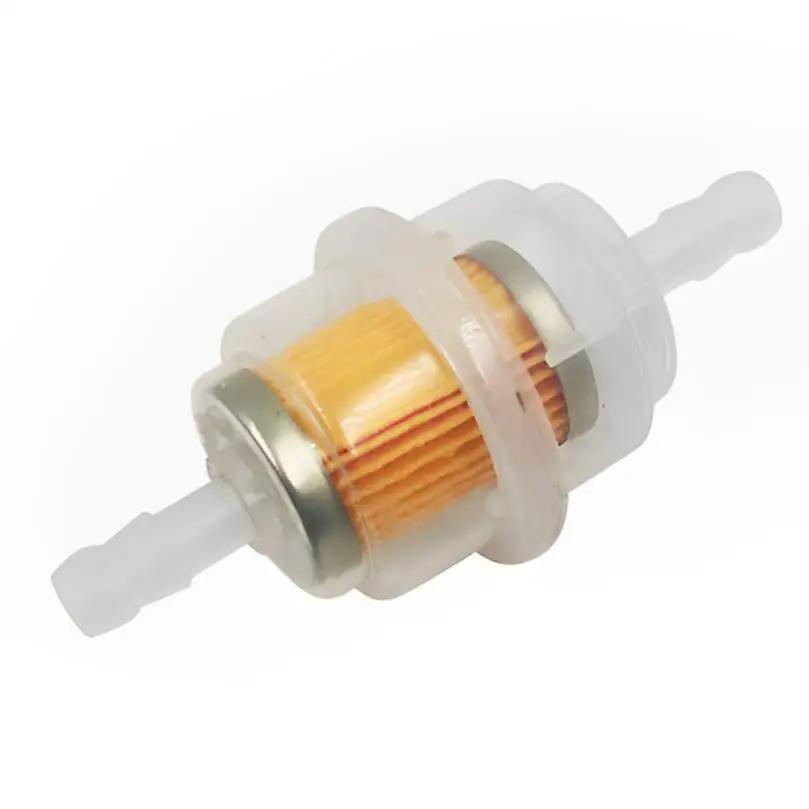 Filtre Jane Big Gold In-Line, Filtre à gaz à carburant transparent universel, Filtre à tuyau pour mo