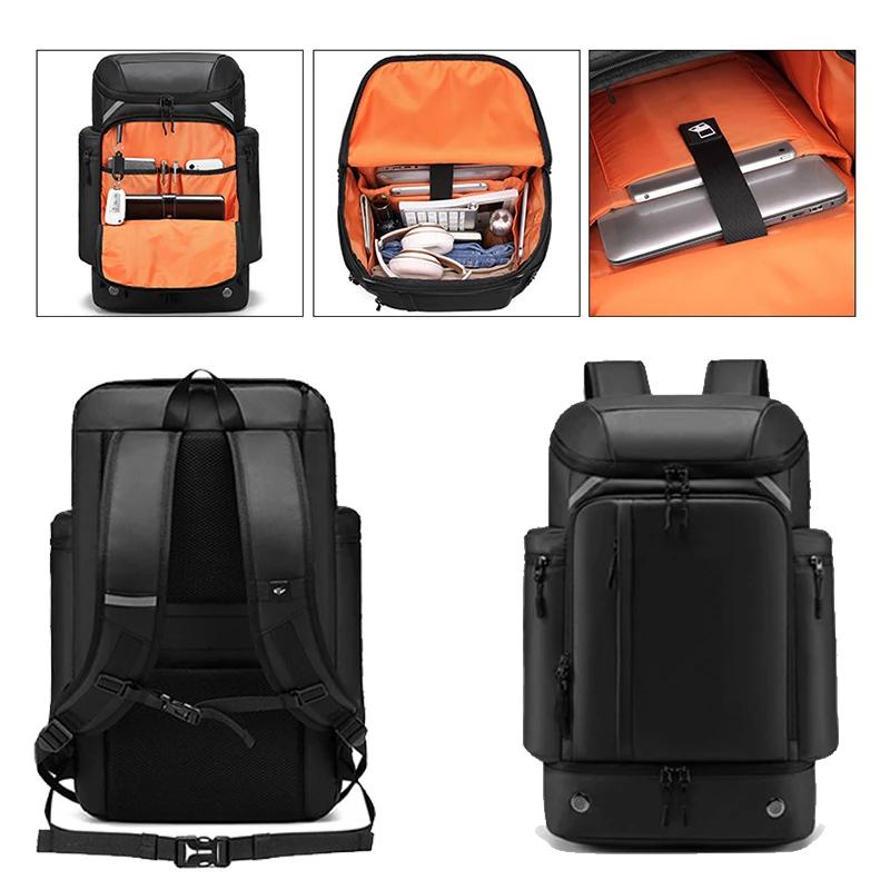 Sac à dos pour hommes, grande capacité, compartiment à chaussures, sac à dos multifonctionnel pour s