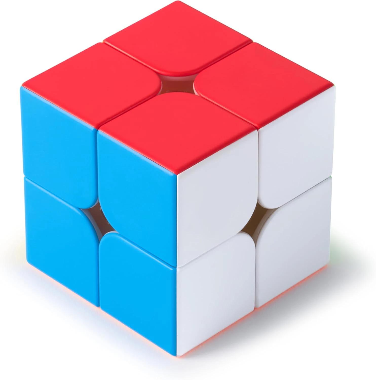 SENGSO Speed Cube 2X2 3x3 4X4 5X5 Cube pyramide résolution de problèmes casse-tête, Puzzle de couleu