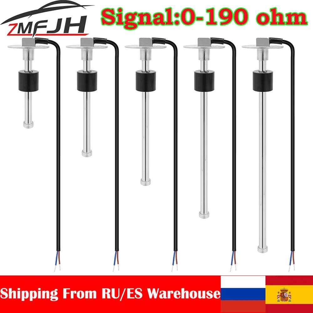 AD 0-190 Ohm capteur de niveau de carburant 100MM 125MM 150MM 200MM 300MM 400MM 575MM adapté pour ba