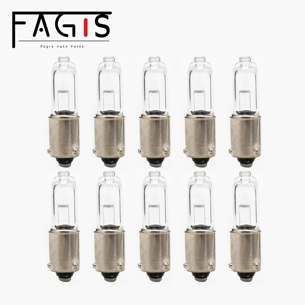 Fagis 10 pièces 1156 BAY9S H21W 12V 24V 21W indicateur de frein halogène lampe de signalisation ampo