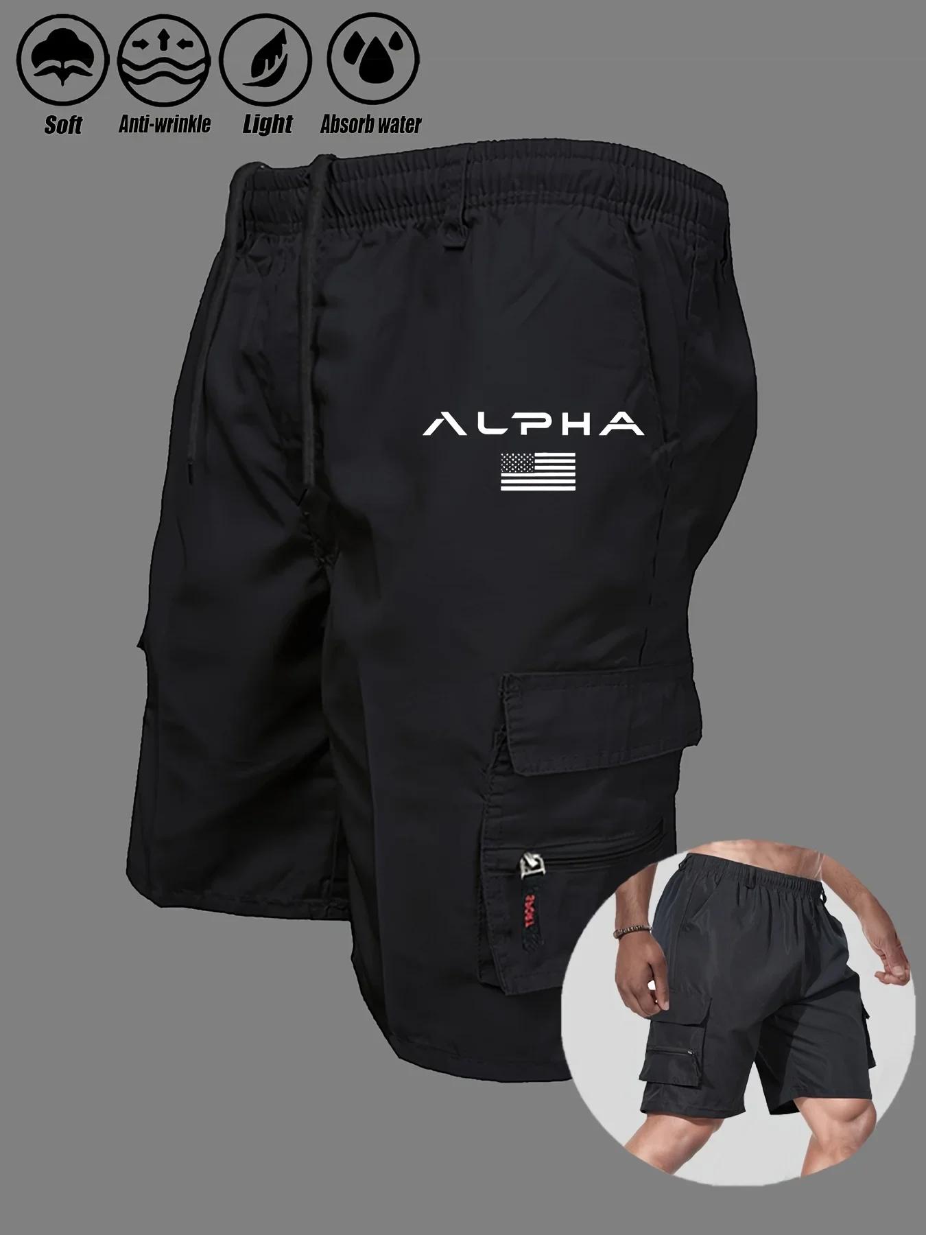 Shorts cargo imprimés drapeau américain, shorts aigle du Jour de l'Indépendance, shorts cargo d'été 