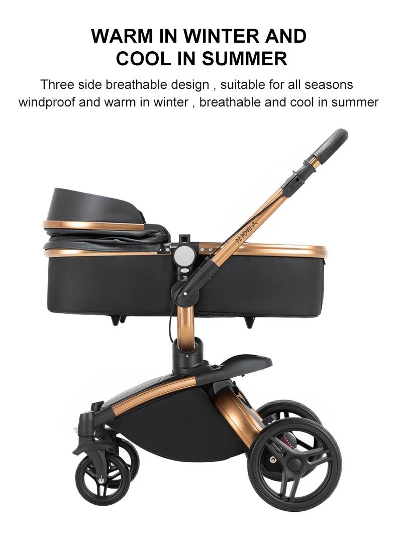 Poussette bébé voiture pour landau pour nouveau-né bébé accessoires bébé Buggy infantile 3 en 1 pous