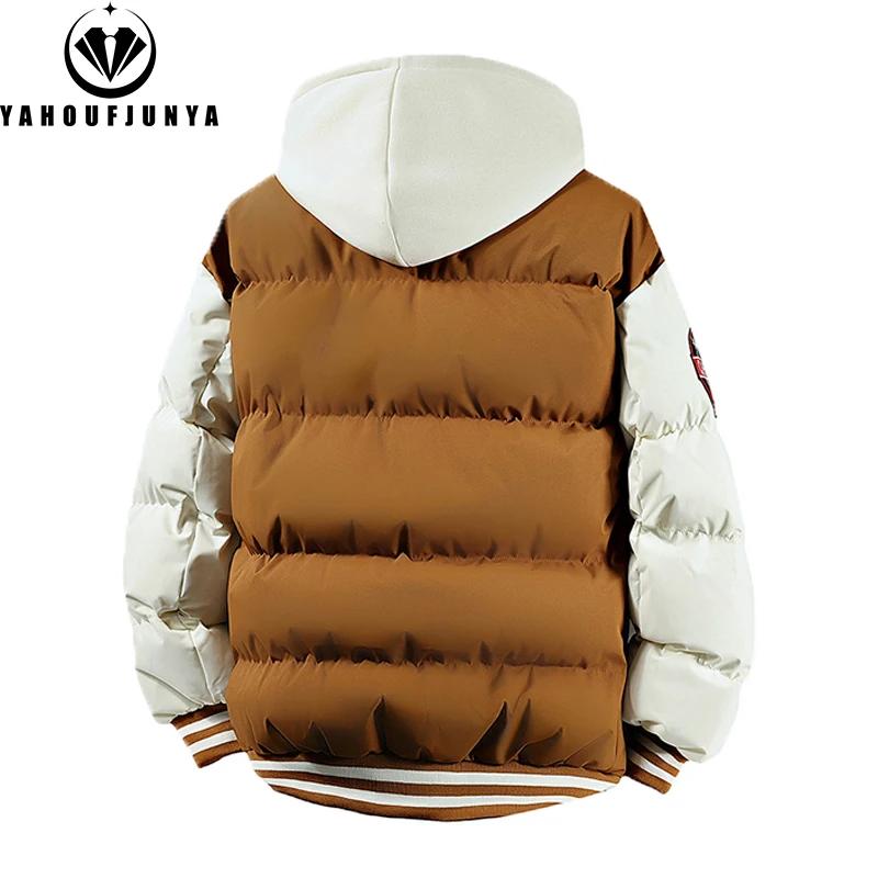 2025 nouveau hiver hommes en plein air coupe-vent chaud voyage veste hommes automne à capuche décont