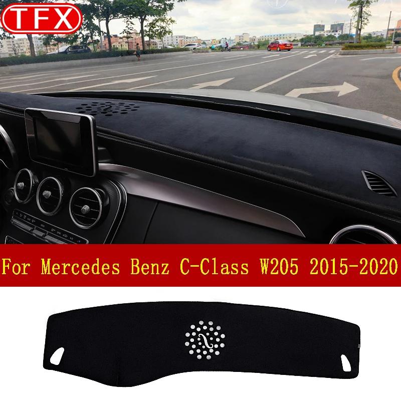 Tapis de voiture Prada pour Mercedes Benz Classe C W205, Polymères coordonnants, Pare-soleil, Virus,