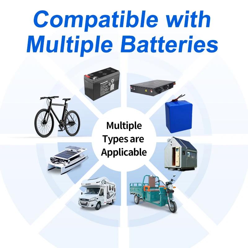 Compteur Coulomb WiFi KM140F, volt-ampèremètre de puissance, indicateur de capacité de batterie au l