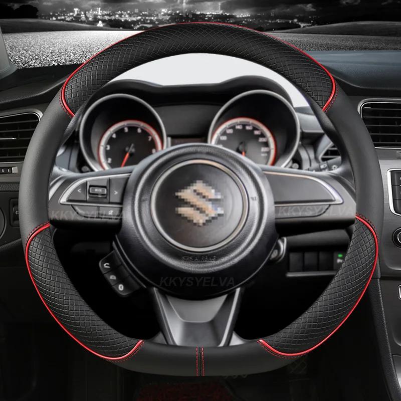 Housse de volant de voiture 38cm 15 ", pour Suzuki Alivio/Ciaz Baleno Celerio Jimny SX4 s-cross Gran