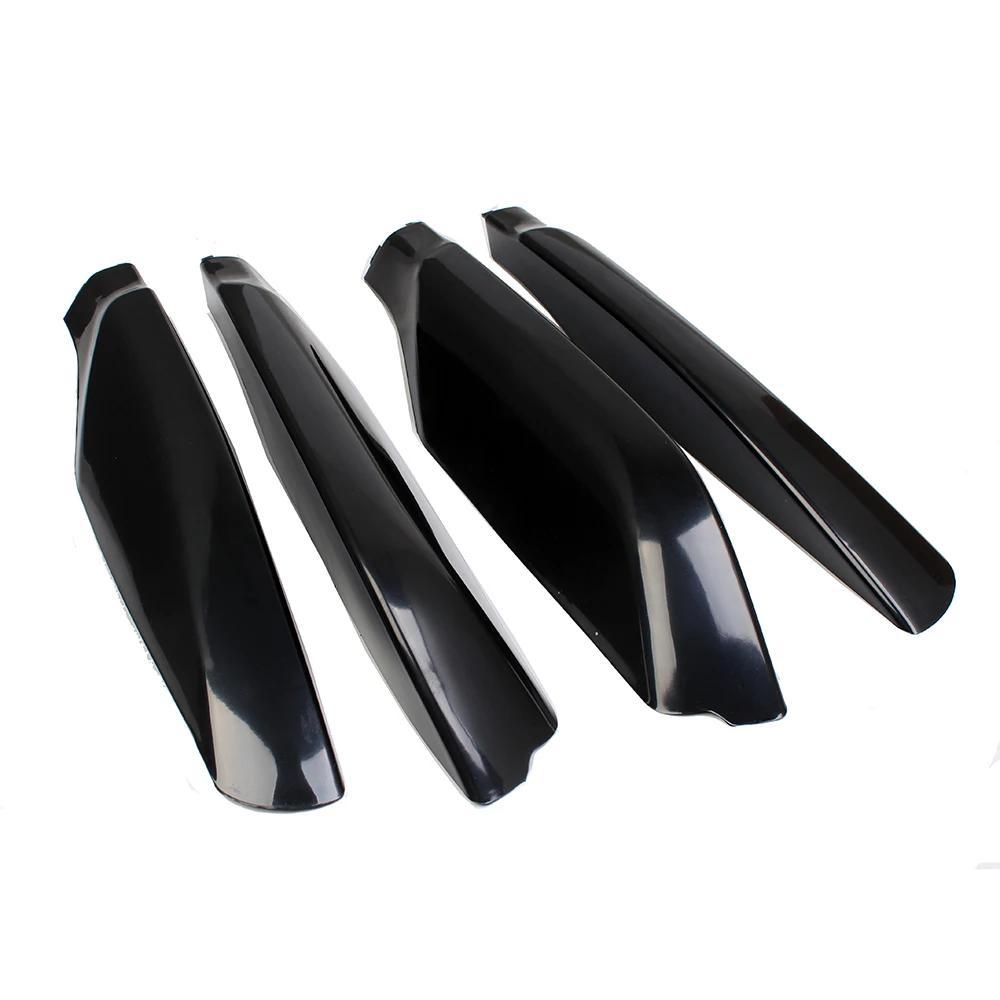 4 pièces/ensemble galerie de toit Rail fin couverture coque remplacer pour Toyota Land Cruiser Prado
