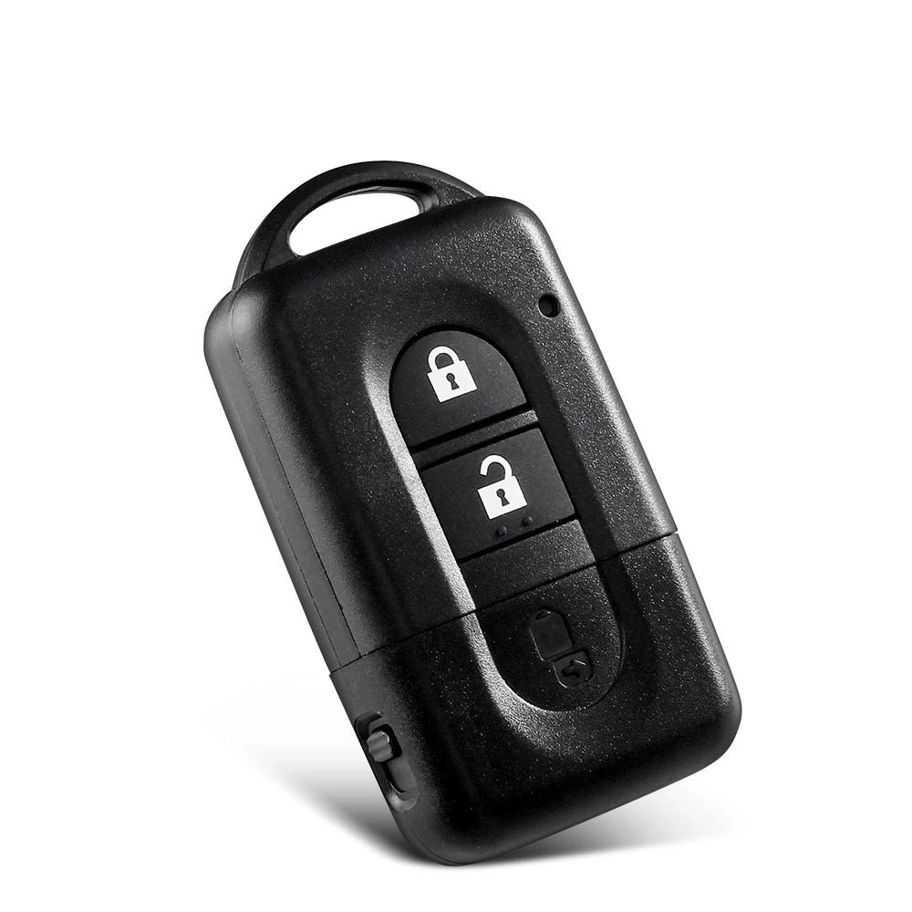 KEYYOU – coque de clé télécommande à 2 boutons, pour Nissan Micra x-trail Qashqai Juke Duke Pathfind