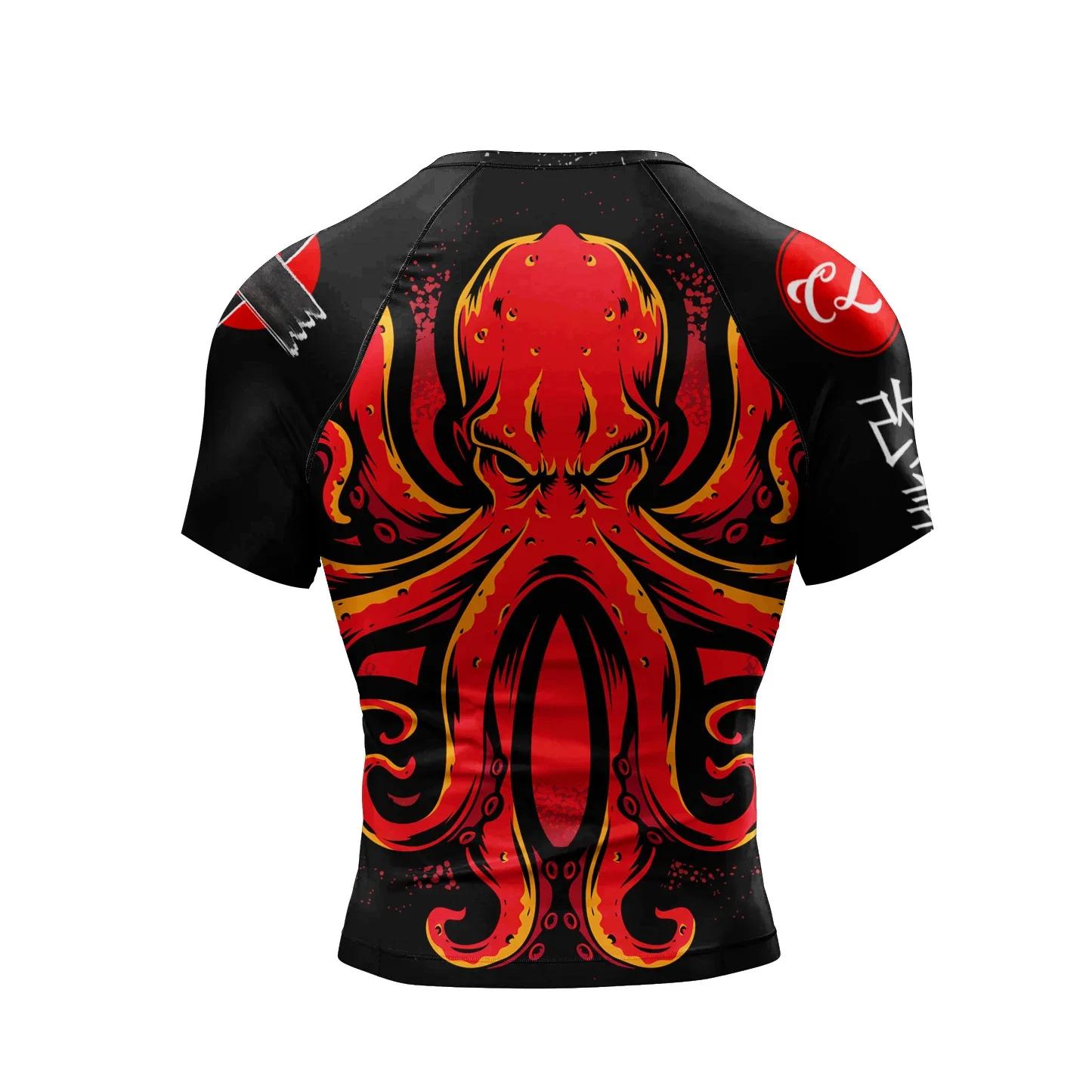 T-shirt de sport pour homme à séchage rapide et respirant, imprimé en 3D, pour l'extérieur, le stree