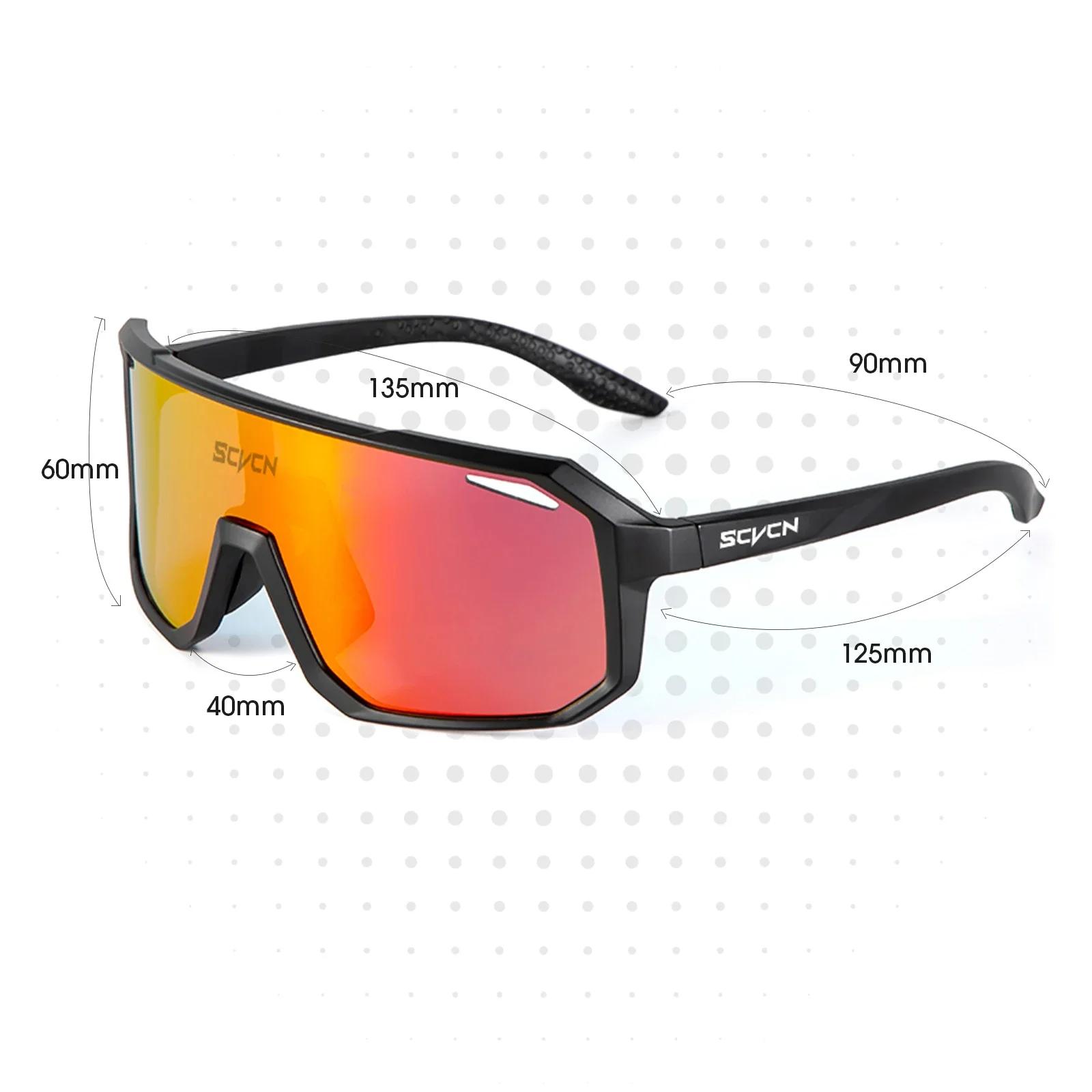 SCVCN nouvelles lunettes de soleil de cyclisme hommes route conduite vélo lunettes Sports de plein a