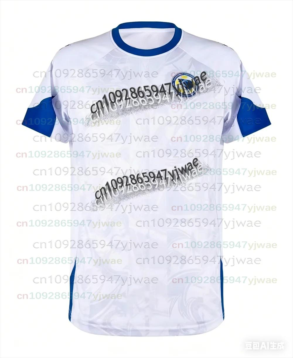 Maillot de football Bosnie-Herzégovine 2025-2026 DZEKO 11 – T-shirt de football pour homme, maillot 