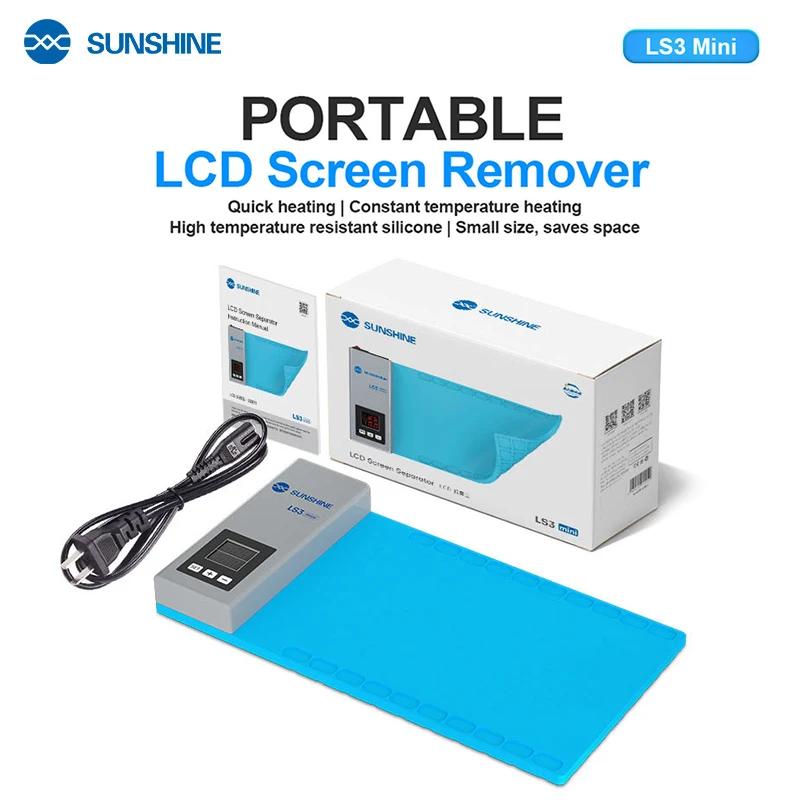 Stalshine-Mini dissolvant d'écran LCD LS3, coussin de séparation de scène chauffante pour téléphone,