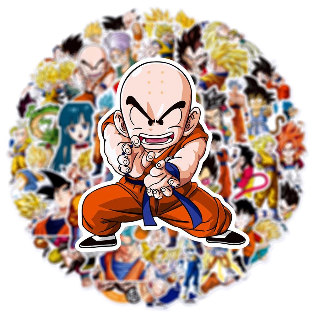 10/30/50pcs Classique Japon Anime Dragon Ball Autocollants Enfants Autocollants Jouet BRICOLAGE Ordi