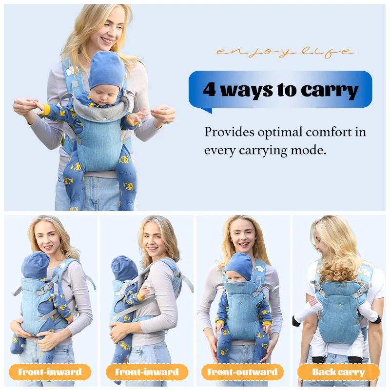 Bandoulière pour bébé, sac à dos Portable pour enfants, épais, sweat à capuche ergonomique, sangle k