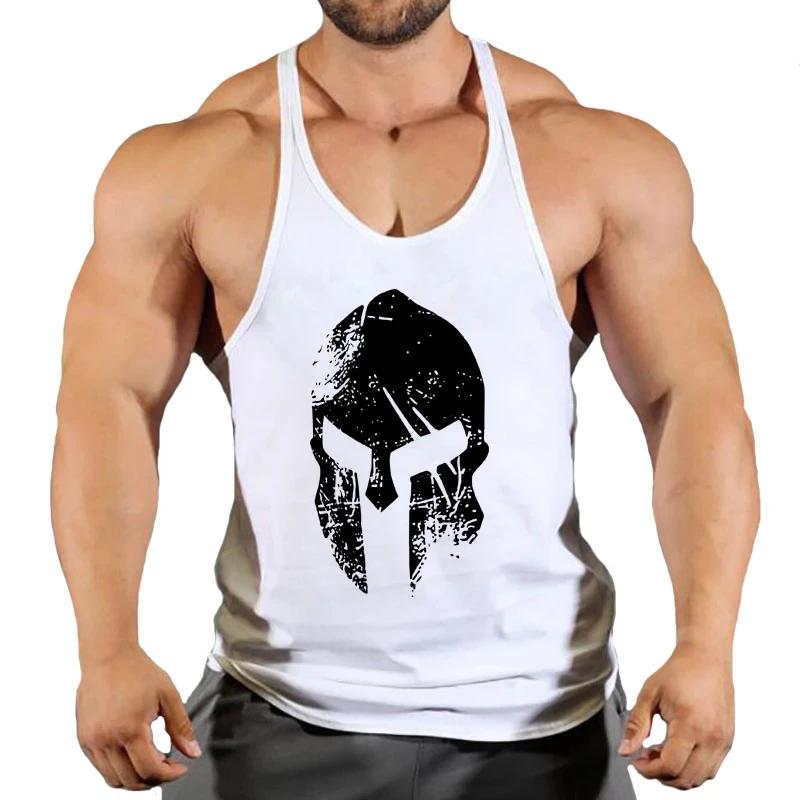 Musculaire homme gymnases hommes vêtements débardeur gilet gymnase musculation et Fitness Stringer v