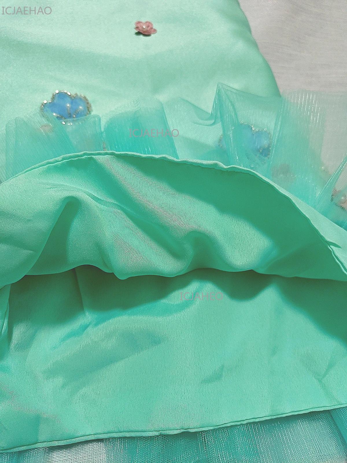 Robes Vertes pour Enfants, Robes de Filles, Vêtements pour Enfants, Tenues de Princesse pour Fêtes,