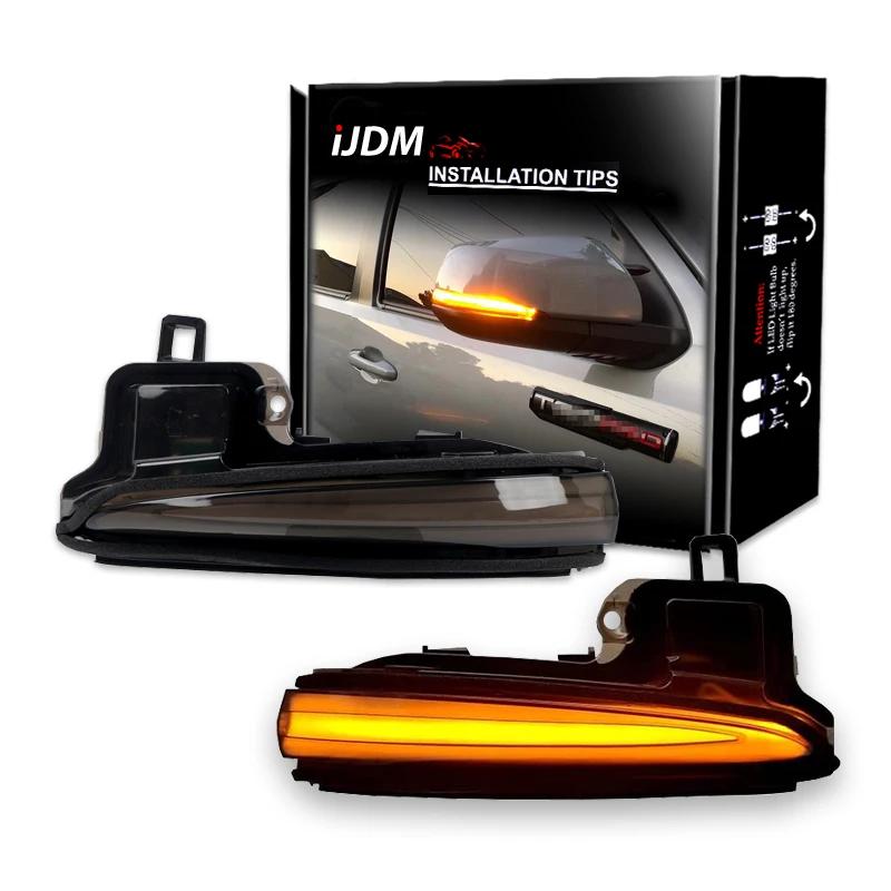 Ensemble de clignotants de rétroviseur latéral à LED, clignotant séquentiel dynamique, flux, Toyota 