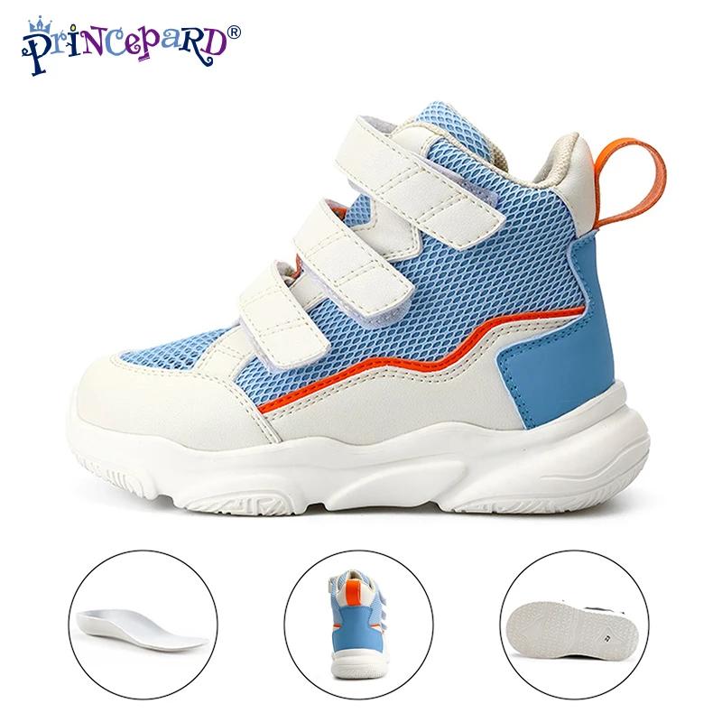 Chaussures Orth4WD pour Enfant Garçon, Baskets de dehors Sвavec Semelles Respirantes à Dos Haut, Noi