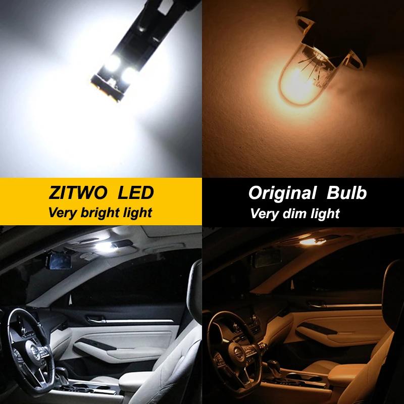 ZITWO – Kit d'ampoules de lecture en forme de dôme intérieur LED, pour Honda Pilot 2003 2005 - 2015 