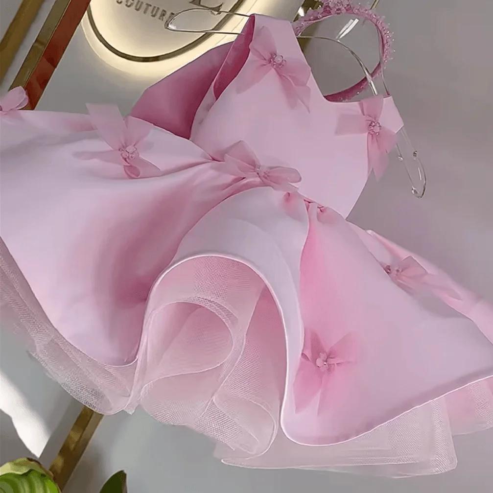 KLFLGT – robe de fête d'anniversaire pour bébé fille, tenue de concours élégante, formelle, de noël,
