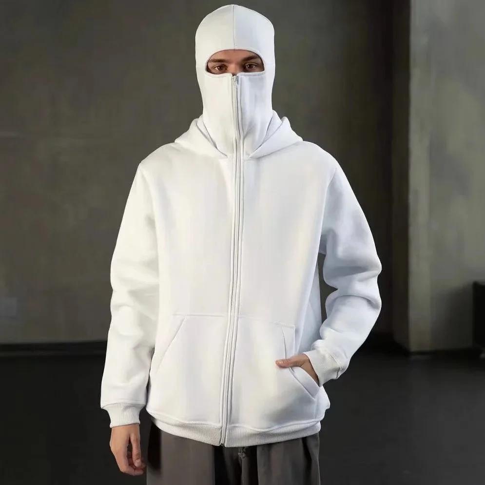 Cagoule gothique Harajuku pour hommes et femmes, nouvel article d'hiver, sweat-shirt à double capuch