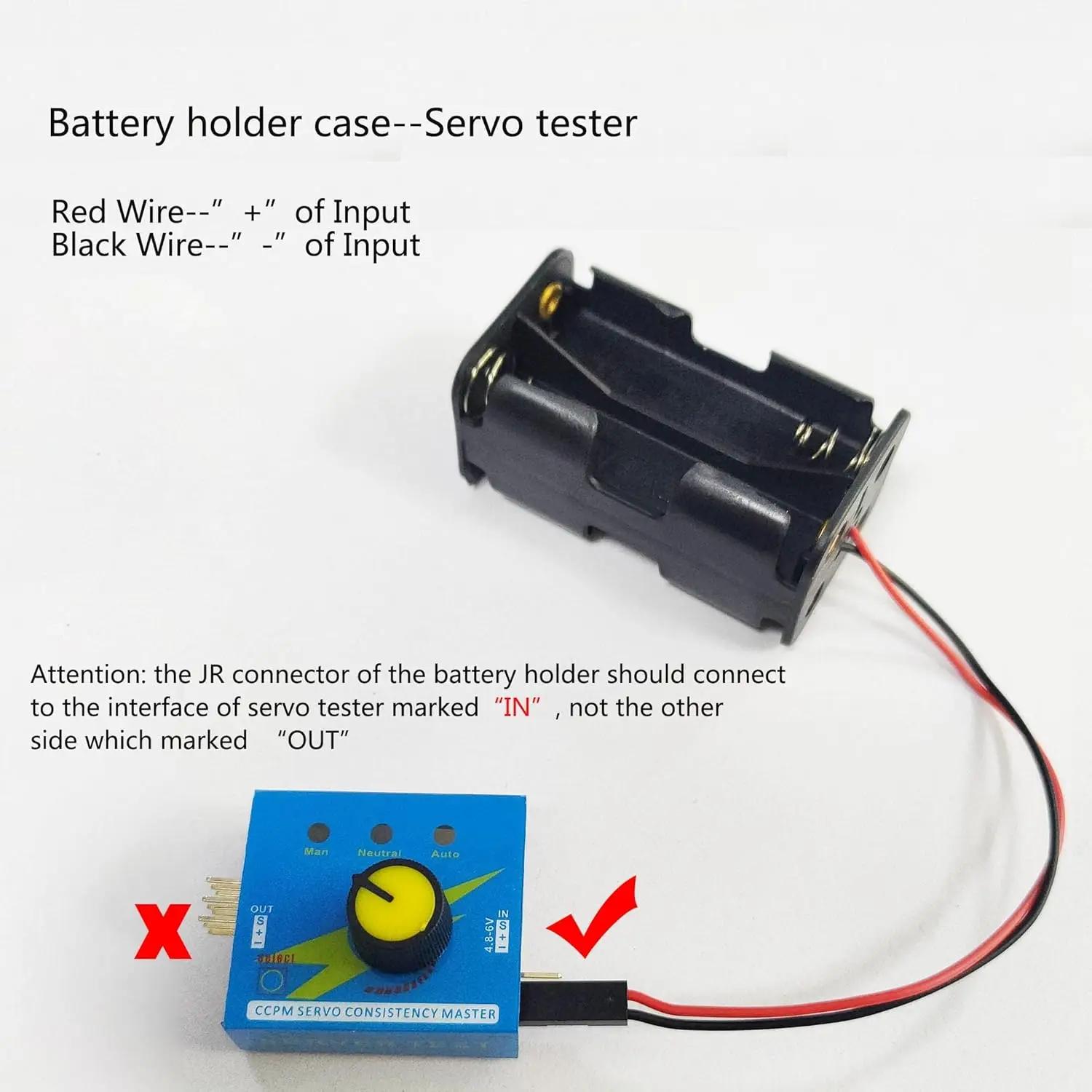 Testeur de servomoteur numérique 3CH, contrôleur de vitesse ESC, vérificateur CCPM, maître de Consis