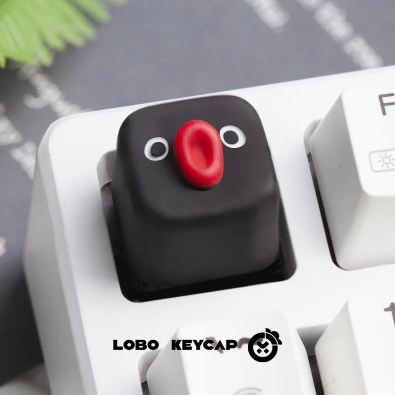 Série Pingu amusante, Expressions multiples, clavier mécanique de Style pingouin mignon, remplacemen