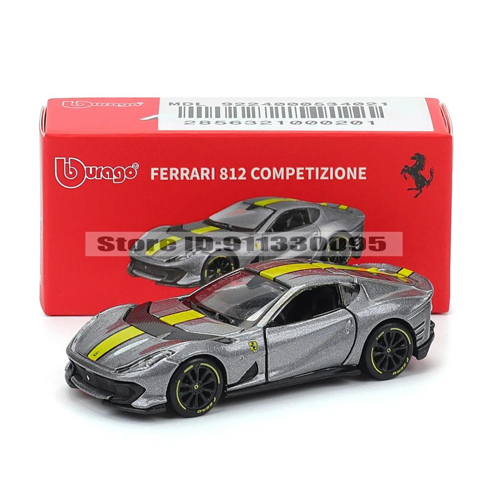Bburago 1: 64 série Ferrari choix multiples SP3 812 ENZO F40 F12TDF SF90 458 modèle de voiture moulé