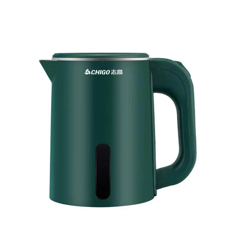 Bouilloire électrique mini 0,8 L, petite capacité, en acier inoxydable 304, théière, bouilloire pour