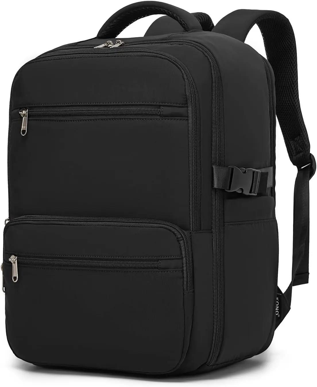 Sac à dos KONO pour bagages à main 40x30x20, 40L, imperméable avec compartiment pour ordinateur port