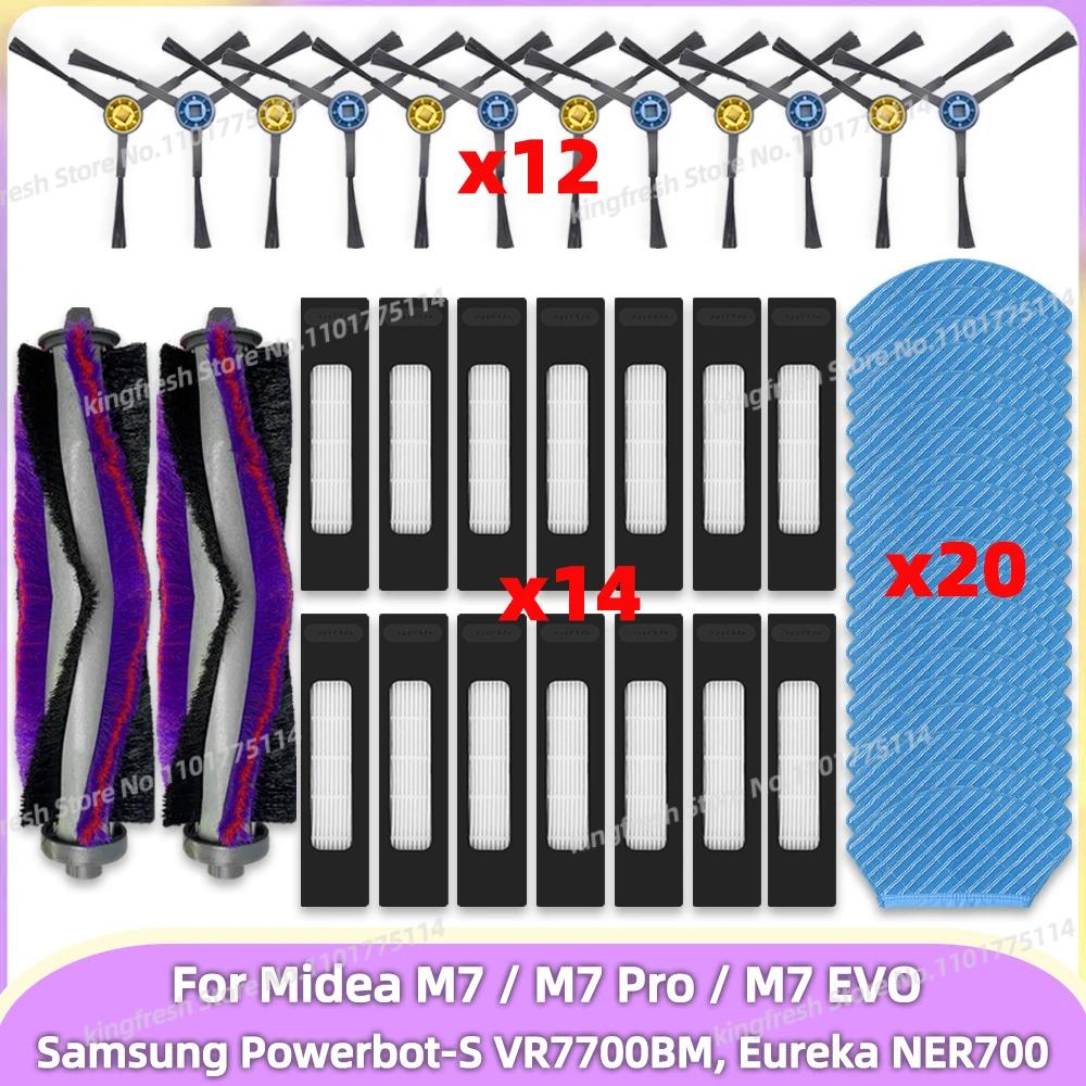 Compatible avec les Pièces de l’Aspirateur Robot ( Midea M7 / Midea M7 Pro / Midea M7 EVO, Samsung P