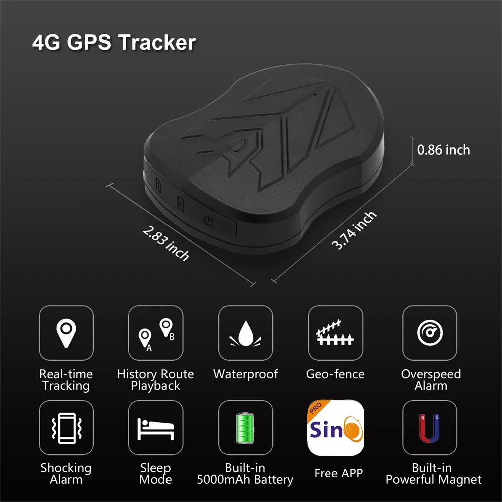 SinoTrack 4G 10000 mAh ST-905/ST-915 traceur GPS étanche localisateur de véhicule aimant batterie lo