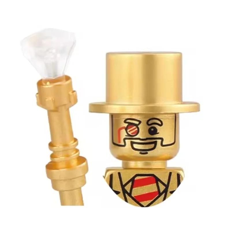 PG999 71001 galvanoplastie or Chrome Mr. Mr or blocs de construction figurine jouets
