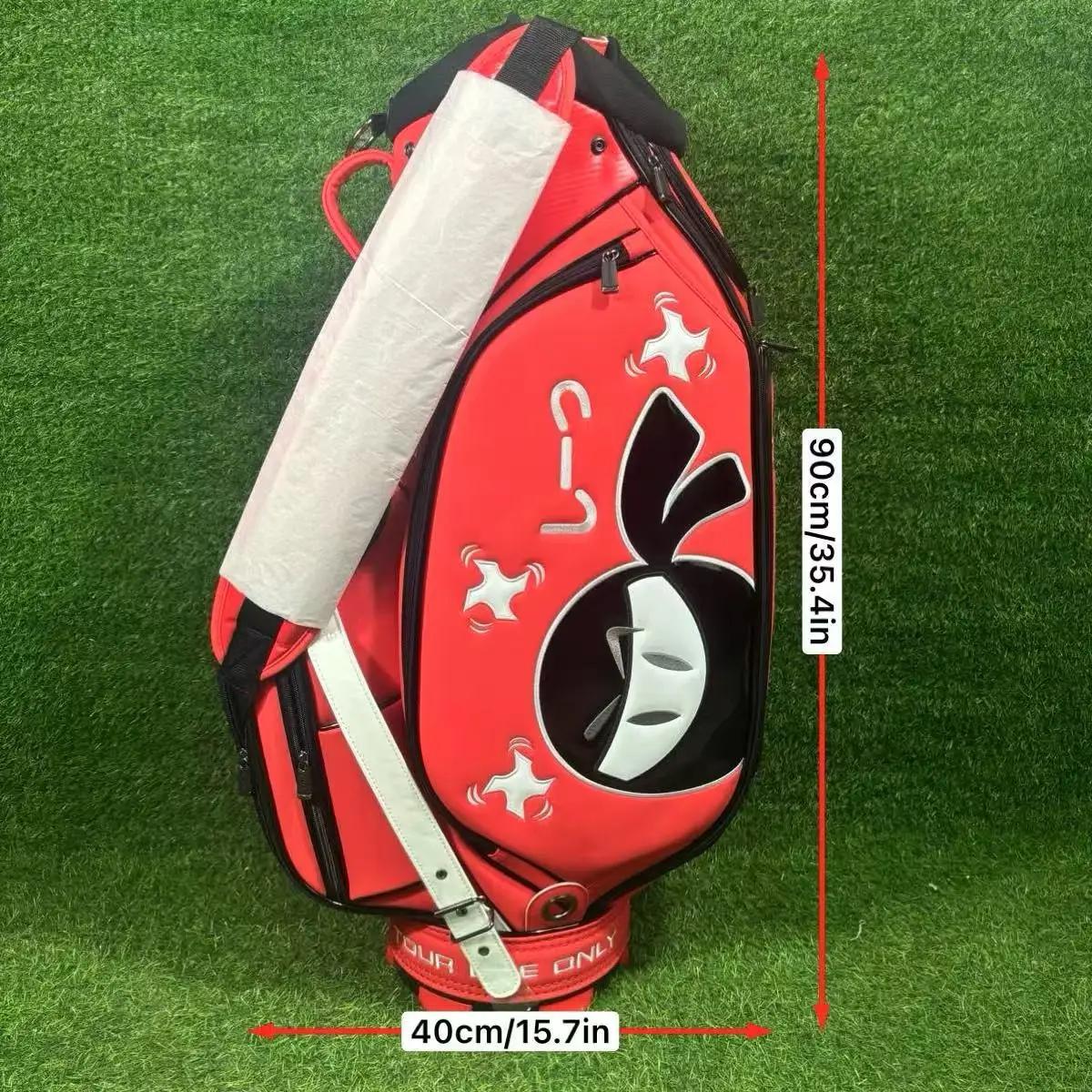 Sac de golf tendance personnalisé universel pour balles et clubs à porter à l'épaule