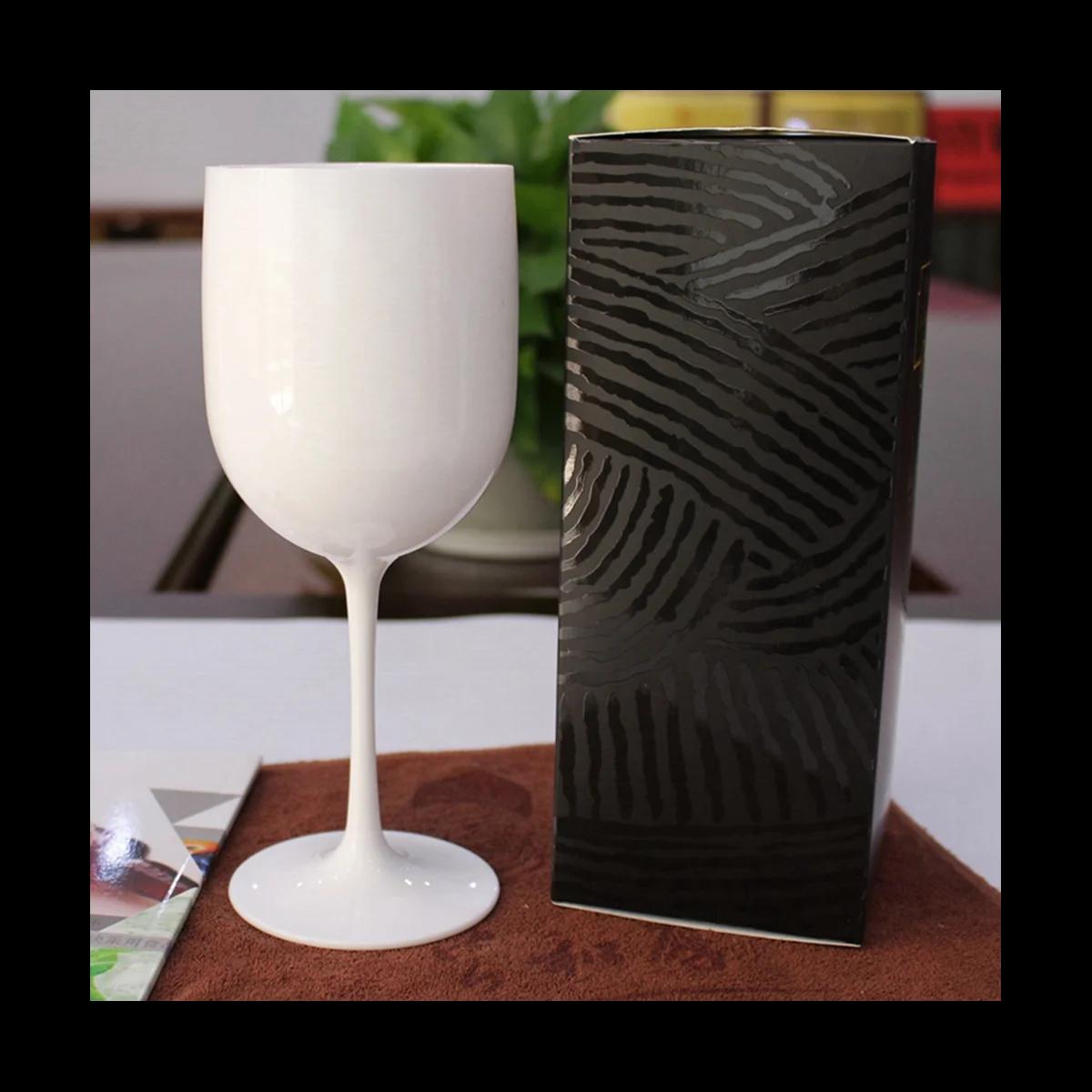 ATIONS-Verres à vin incassables et fourmis, verres à vin en plastique, très incassables, 4 pièces