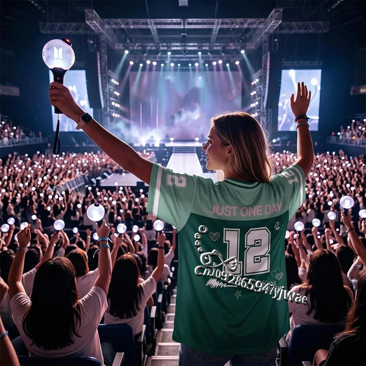 T-shirt de football Skool Luv Affair World Tour 2026 Comeback Merch, cadeau Kpop pour les fans, t-sh